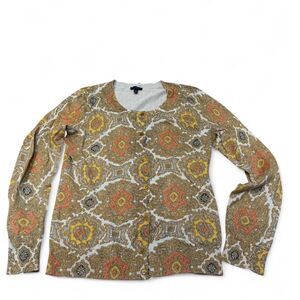 Talbots Women's GoldCardigan